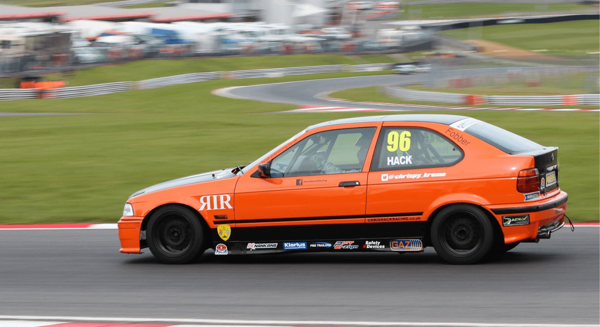 Chris Hack at Brands Hatch